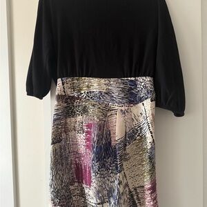 Ali Ro Multicolor Abstract Dress